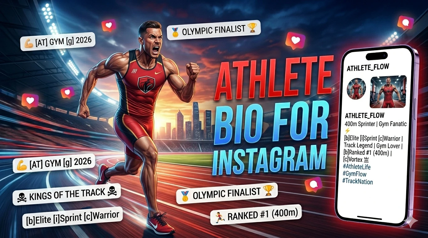 Athlete Bio For Instagram