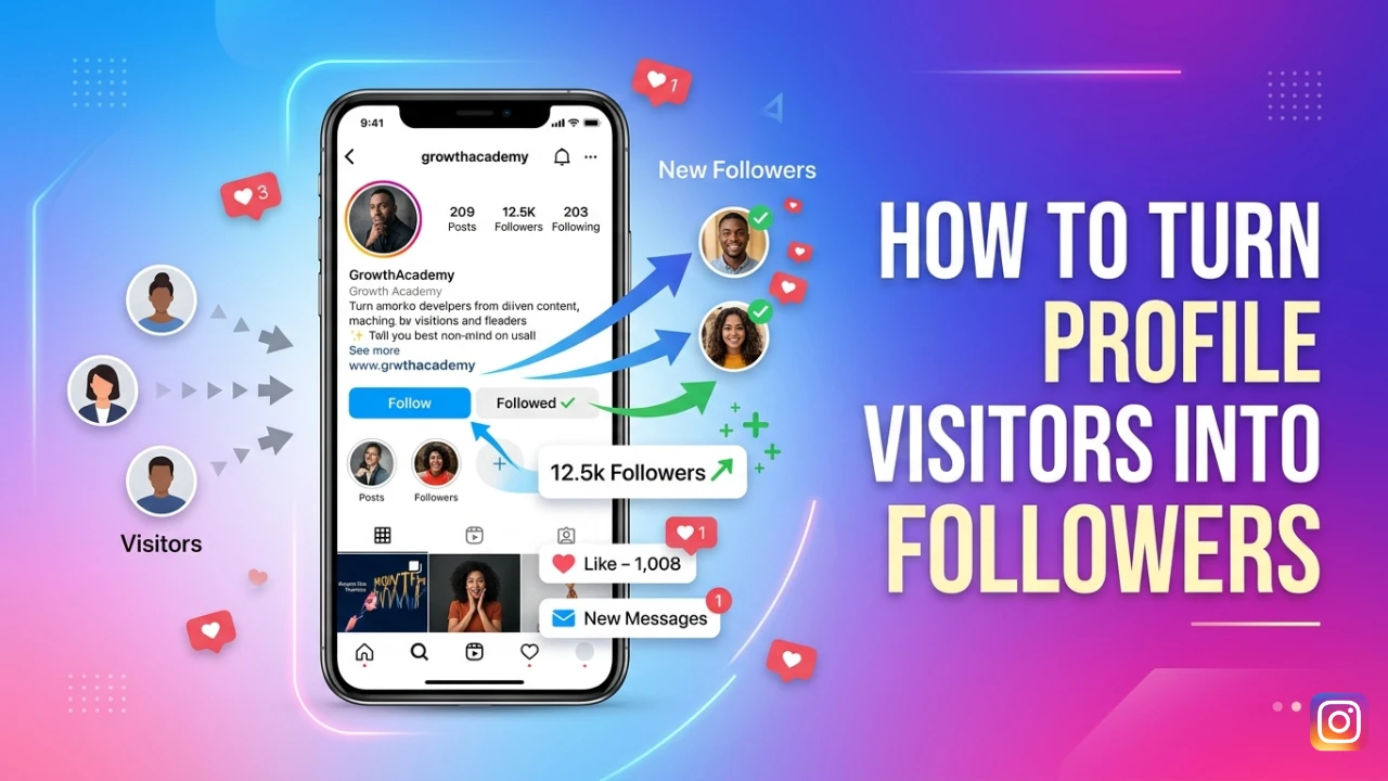 How to Turn Profile Visitors into Followers