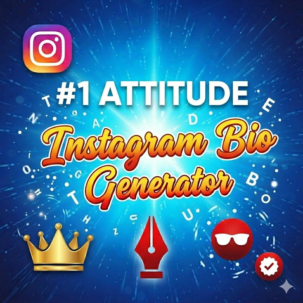 Instagram Attitude Bio Examples - Stylish Bio Generator