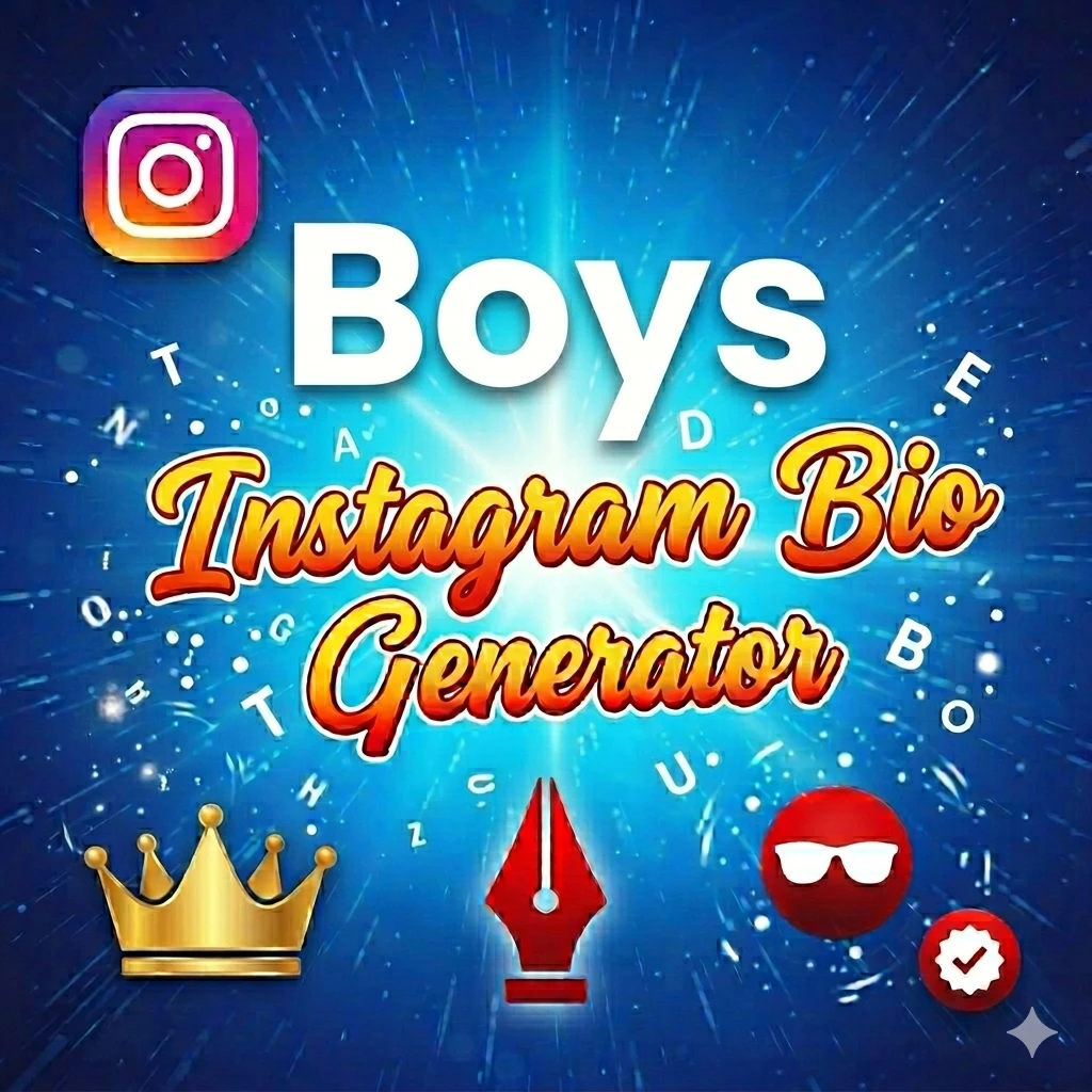 Instagram Bio for Boys - Stylish Attitude Bio Examples