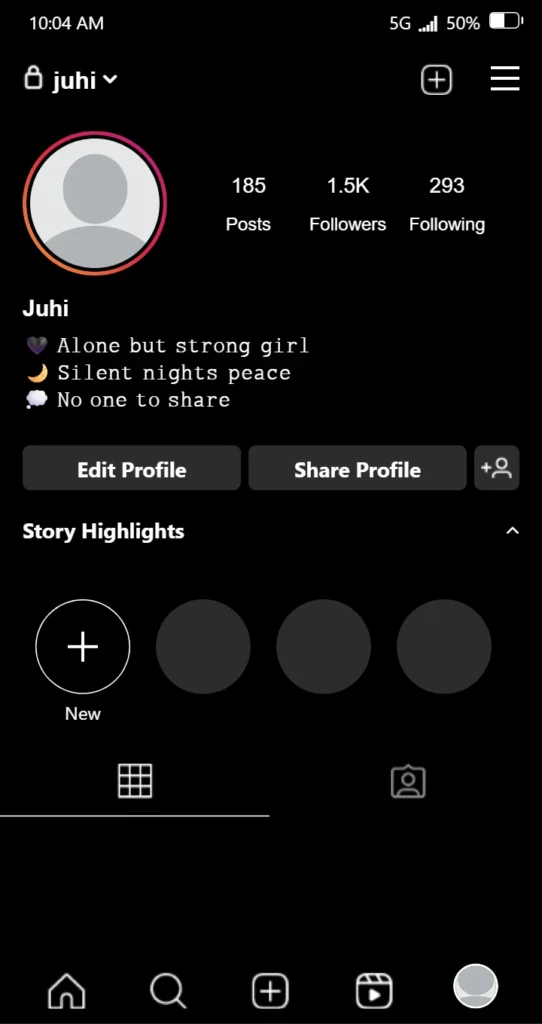 Alone Girl Bio For Instagram