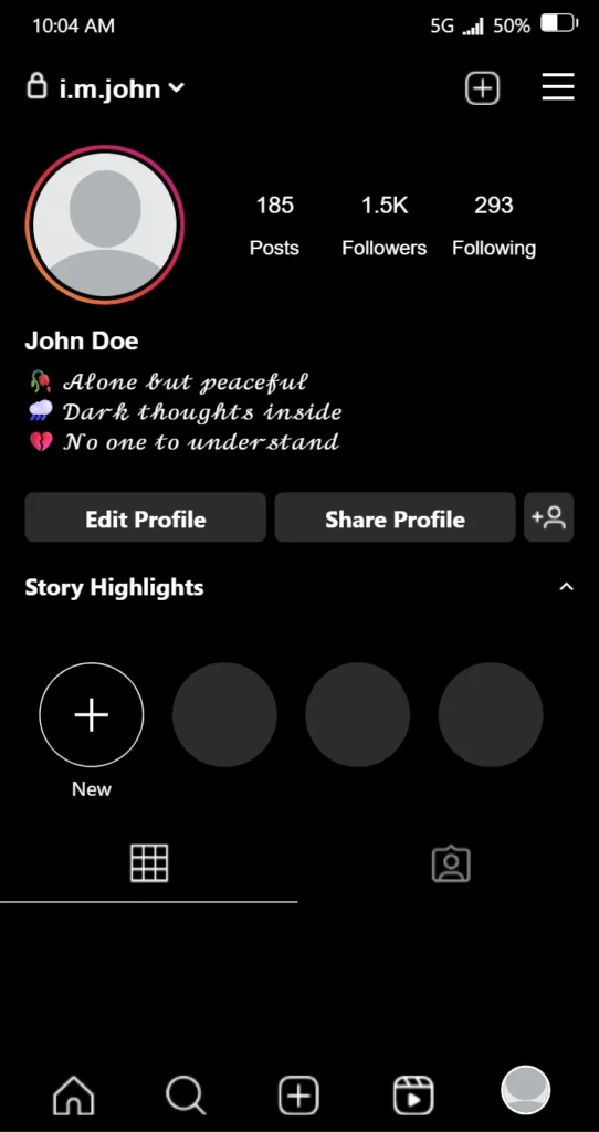 Alone Bio For Instagram