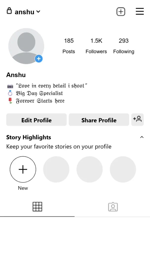 Photography Insta Bio For Boys