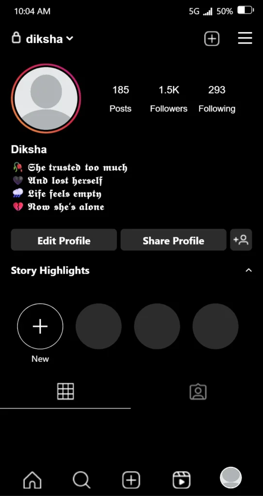 Alone Bio For Girls In Stylish Font