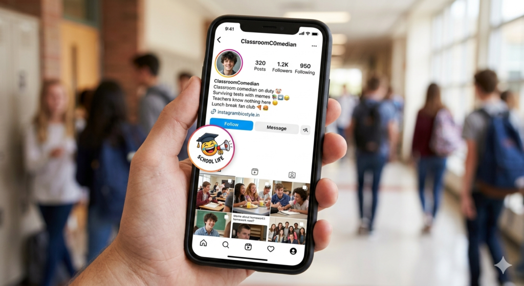 Cool and catchy meme page bio