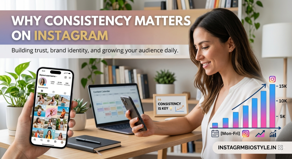 Consistency Impacts Instagram Growth and increase followers