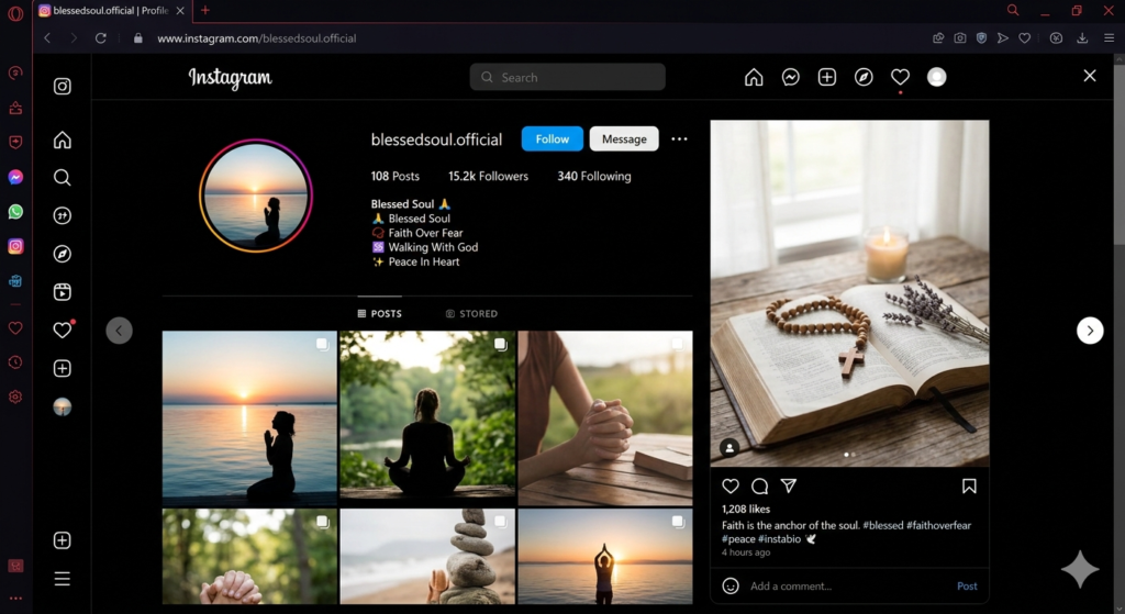 God bio for Instagram stylish design