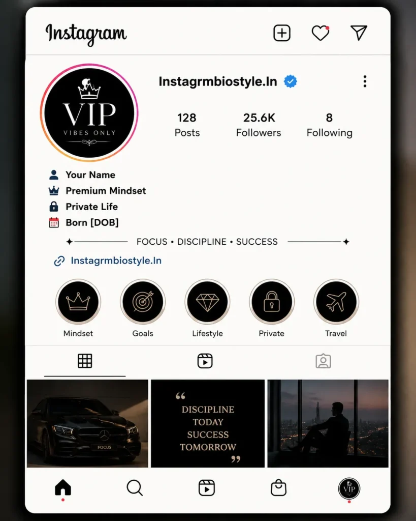 Trending Instagram VIP bio styles for 2026
