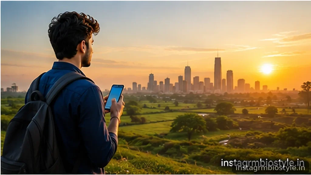 Bihari youth expressing roots and personality through Instagram bio